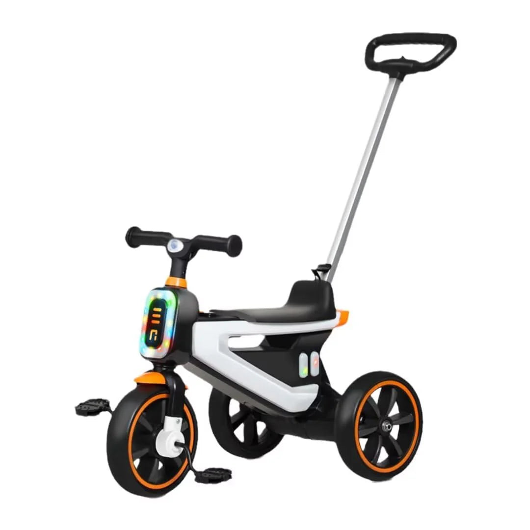Tricycle 001-T Model For Kids  With Rear HANDLE By Seven One (Imported}