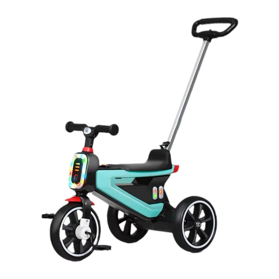 Tricycle 001-T Model For Kids  With Rear HANDLE By Seven One (Imported}