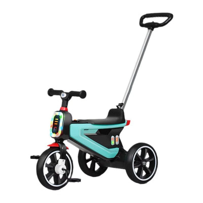 Tricycle 001-T Model For Kids  With Rear HANDLE By Seven One (Imported}
