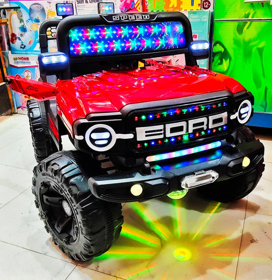 2-Seater Electric Ride-On Jeep for Kids Ford (5566) Battery Operated Remote Control Painted Color