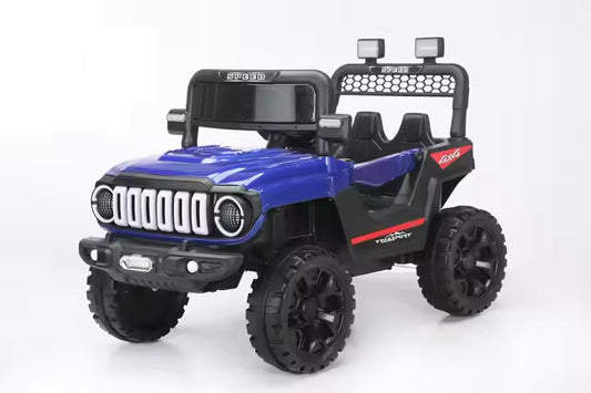 2-Seater Electric Ride-On Jeep for Kids Battery Operated Remote Control Painted Color Model# 908