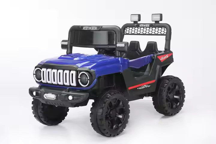 2-Seater Electric Ride-On Jeep for Kids Battery Operated Remote Control Painted Color Model# 908