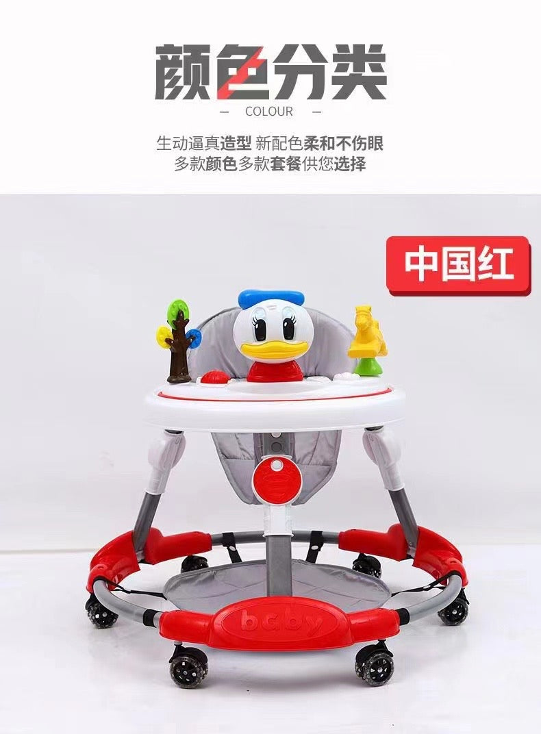 Baby Walker with Music, 631 Model Lights and Activity Tray, |71 sports baby walker with lights & music,Adjustable|