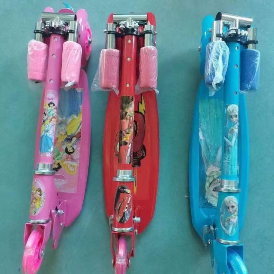 Kids Scooty With metal Frame wide plate