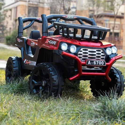 A-6700 JEEP Kids Ride On| Remote Control |Music| Battery Operated (Painted)