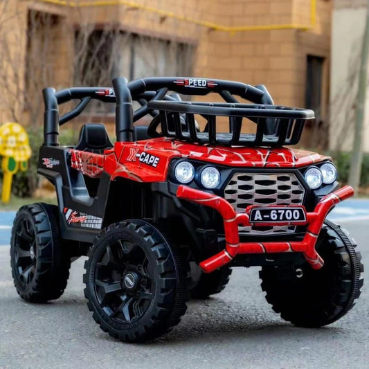 A-6700 JEEP Kids Ride On| Remote Control |Music| Battery Operated (Painted)